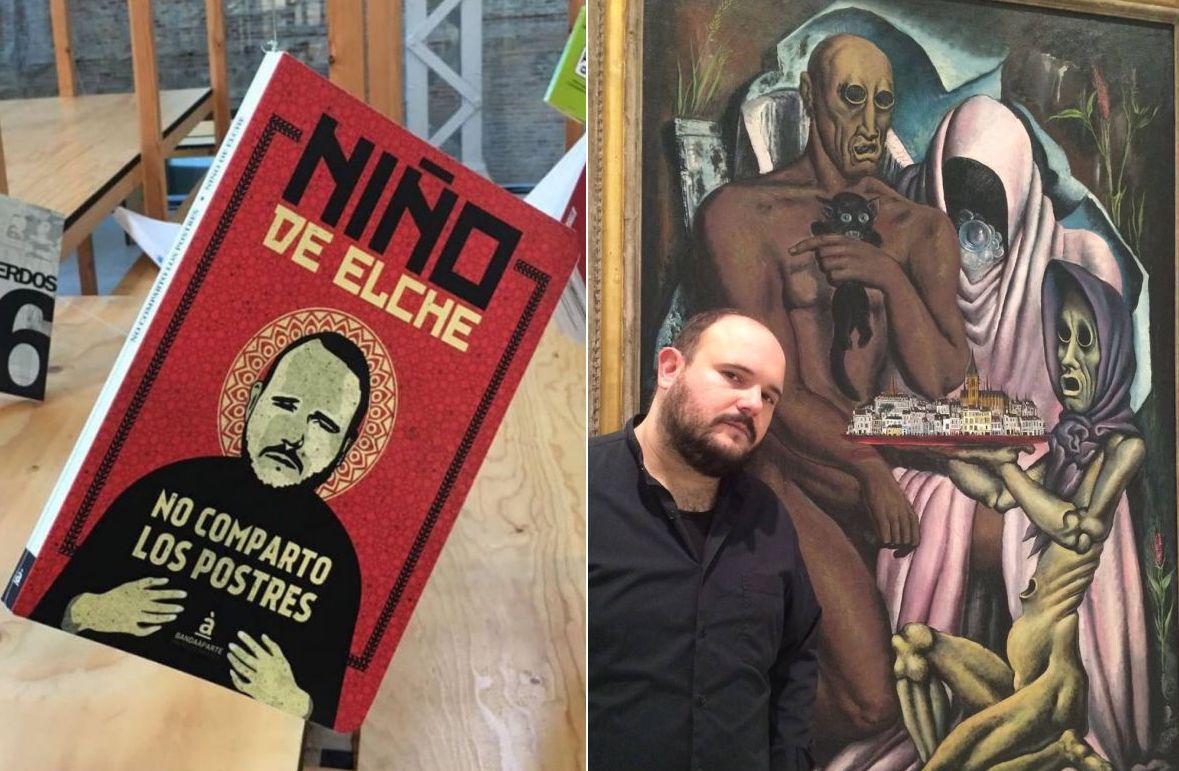 Su libro de poesía y pensamientos y en el Reina Sofía junto a la obra 'Europa. 1935', de Ismael Gómez de la Serna. Fotos: Instagram. Su libro de poesía y pensamientos y en el Reina Sofía junto a la obra 'Europa. 1935', de Ismael Gómez de la Serna. Fotos: Instagram.