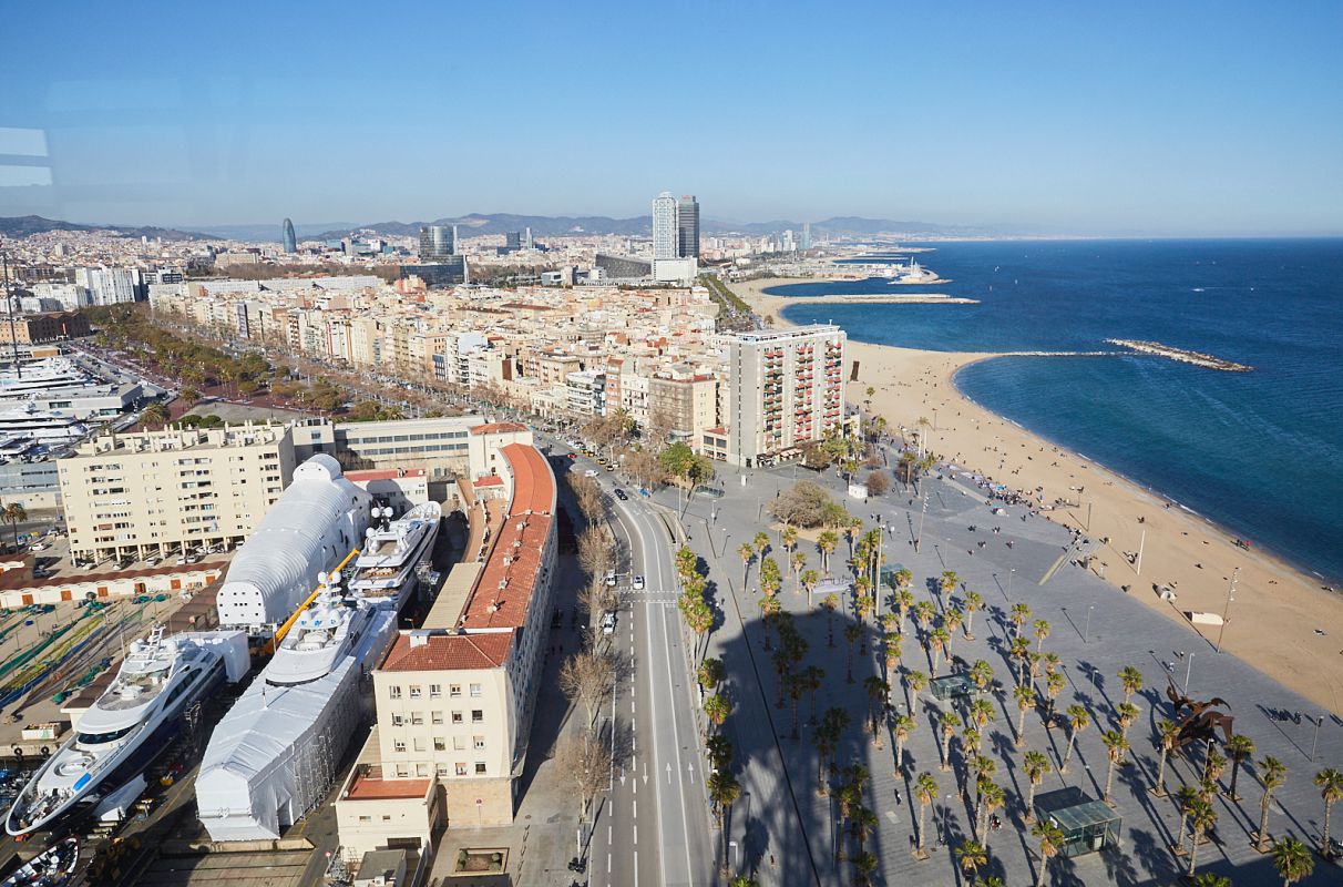 Barcelona y el Mediterráneo a tus pies. Barcelona y el Mediterráneo a tus pies.