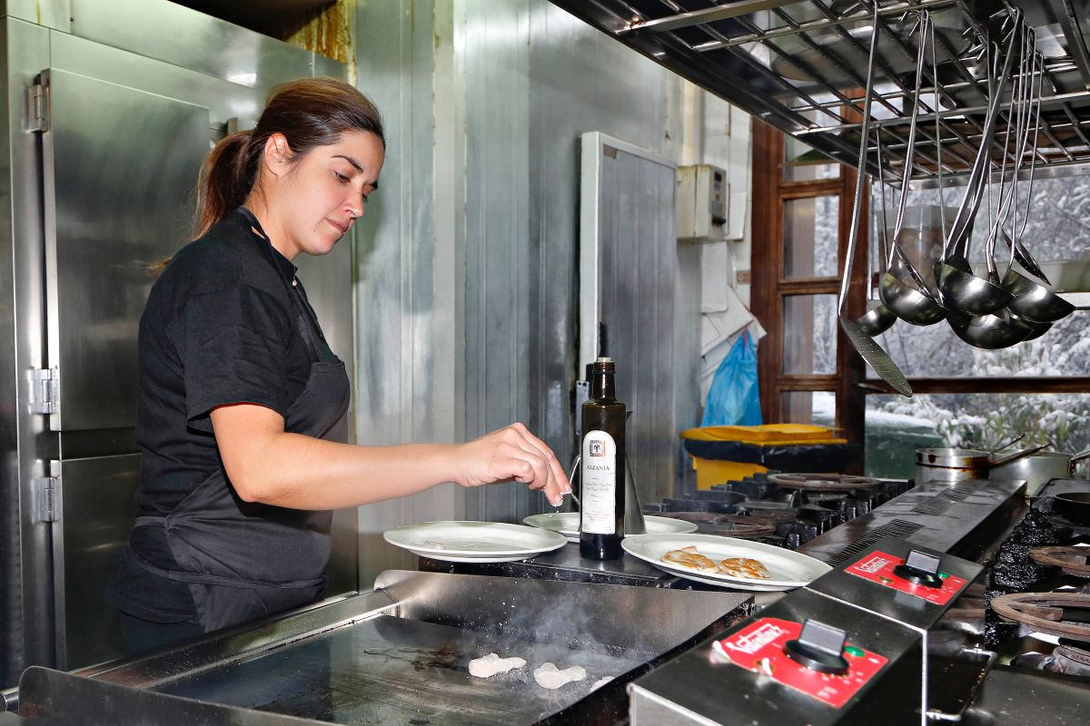 La parrilla aquí también es la protagonista. La parrilla aquí también es la protagonista.