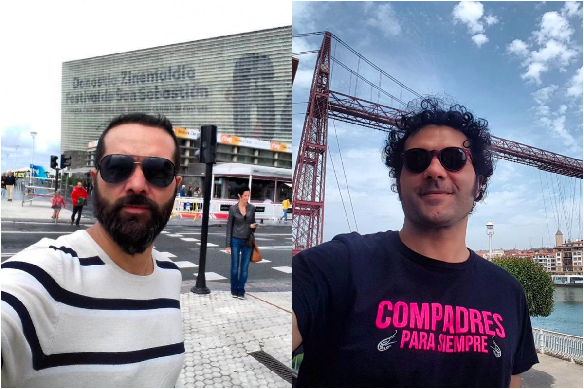 Entre San Sebastián y Santurtzi. Fotos: Instagram Entre San Sebastián y Santurtzi. Fotos: Instagram