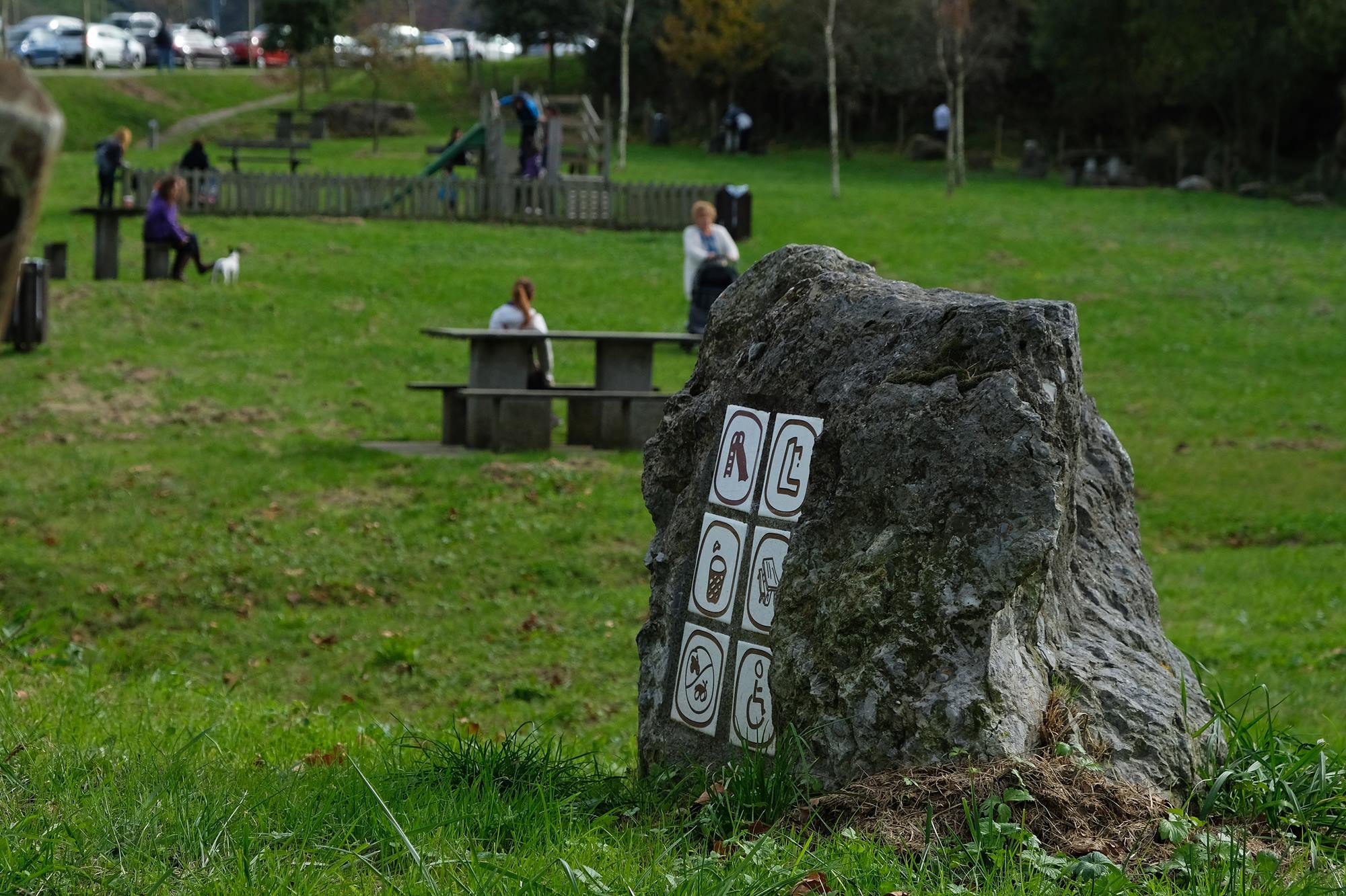 Un área de descanso en forma de parque completa la oferta turística. Un área de descanso en forma de parque completa la oferta turística.