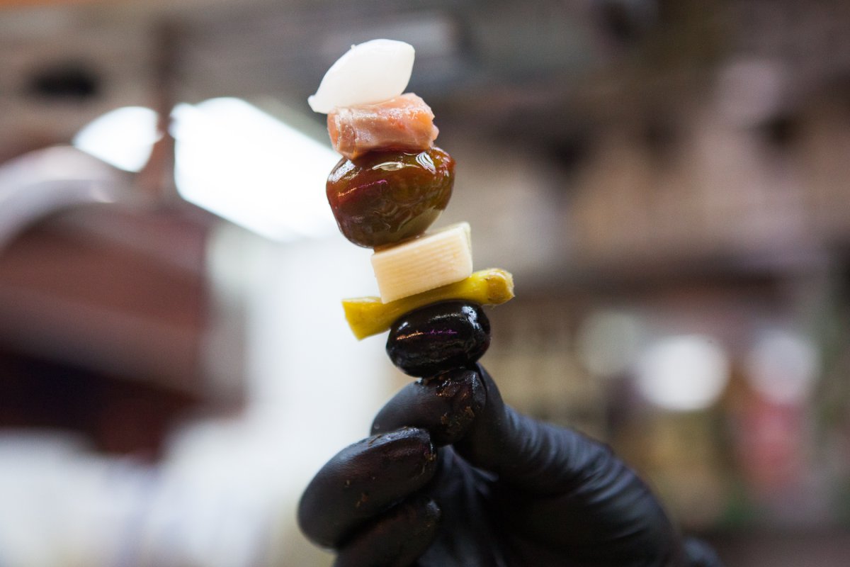 Encurtidos 'Bombas, Lagartos y Cohetes': cohetes con diversos ingredientes Encurtidos 'Bombas, Lagartos y Cohetes': cohetes con diversos ingredientes