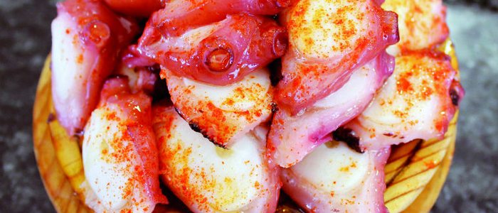 Pulpo a feira. Pulpo a feira.