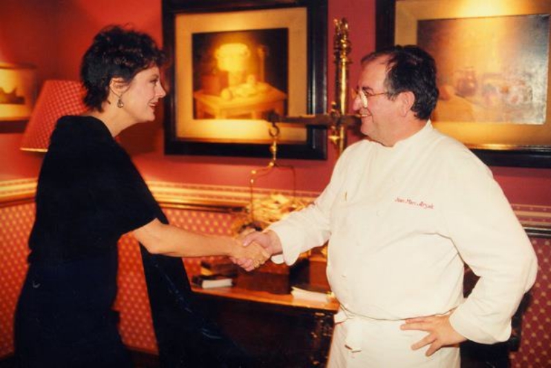 Arzak junto a Susan Sarandon. Foto: Arzak/Facebook. Arzak junto a Susan Sarandon. Foto: Arzak/Facebook.