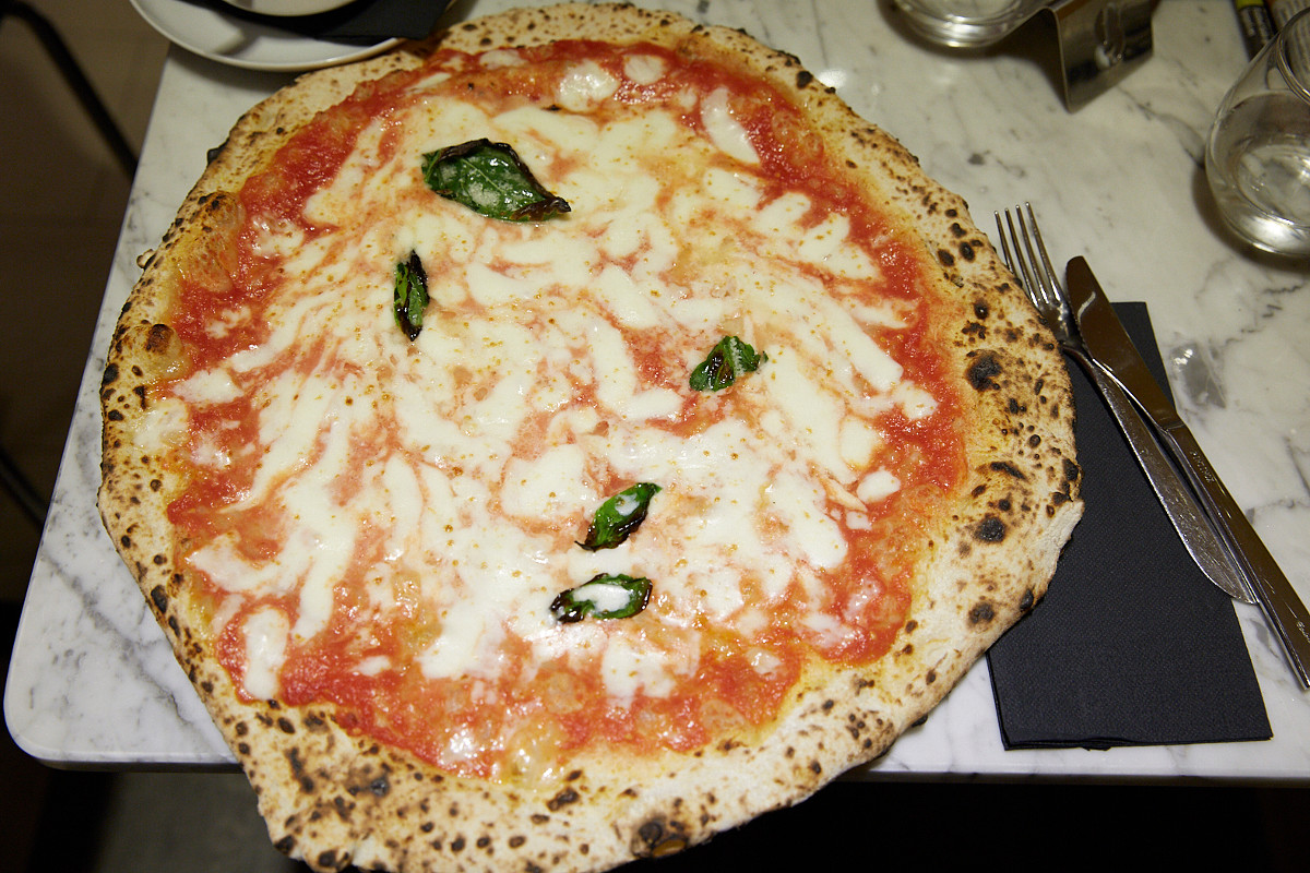 Pizza Margherita. Pizza Margherita.