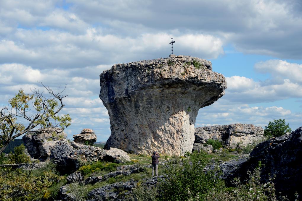 Conocida como 'La Mesa', forma parte del paraje natural de Las Tuerces. Conocida como 'La Mesa', forma parte del paraje natural de Las Tuerces.