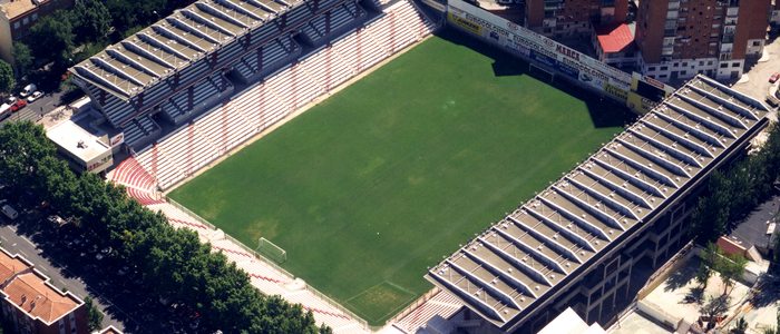 Estadio de Vallecas. / Cedida por: Rayo Vallecano. Estadio de Vallecas. / Cedida por: Rayo Vallecano.