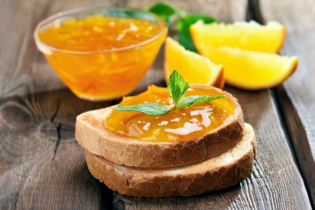 Mermelada escocesa de naranja amarga. Mermelada escocesa de naranja amarga.