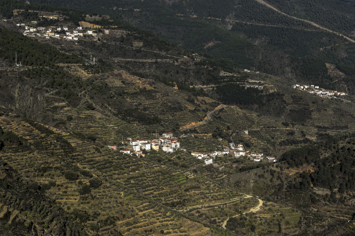 Vistas desde el mirador de la Majá Robledo. Vistas desde el mirador de la Majá Robledo.