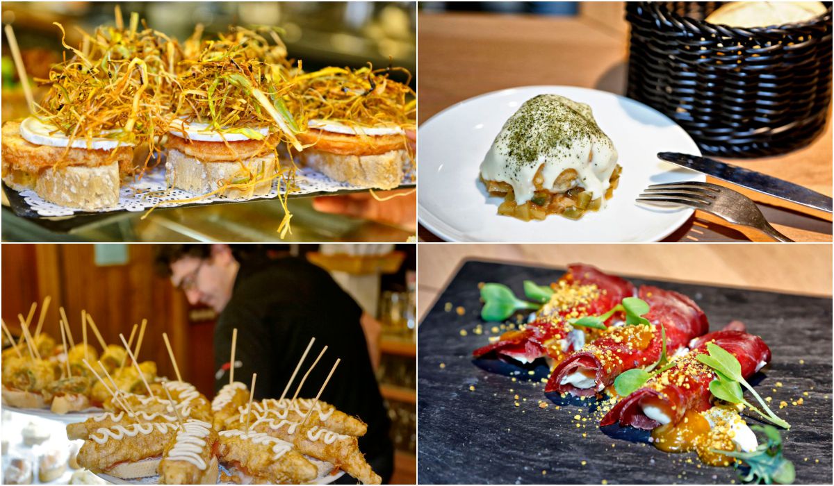 Todo un espectáculo de pinchos para la hora del aperitivo. Todo un espectáculo de pinchos para la hora del aperitivo.