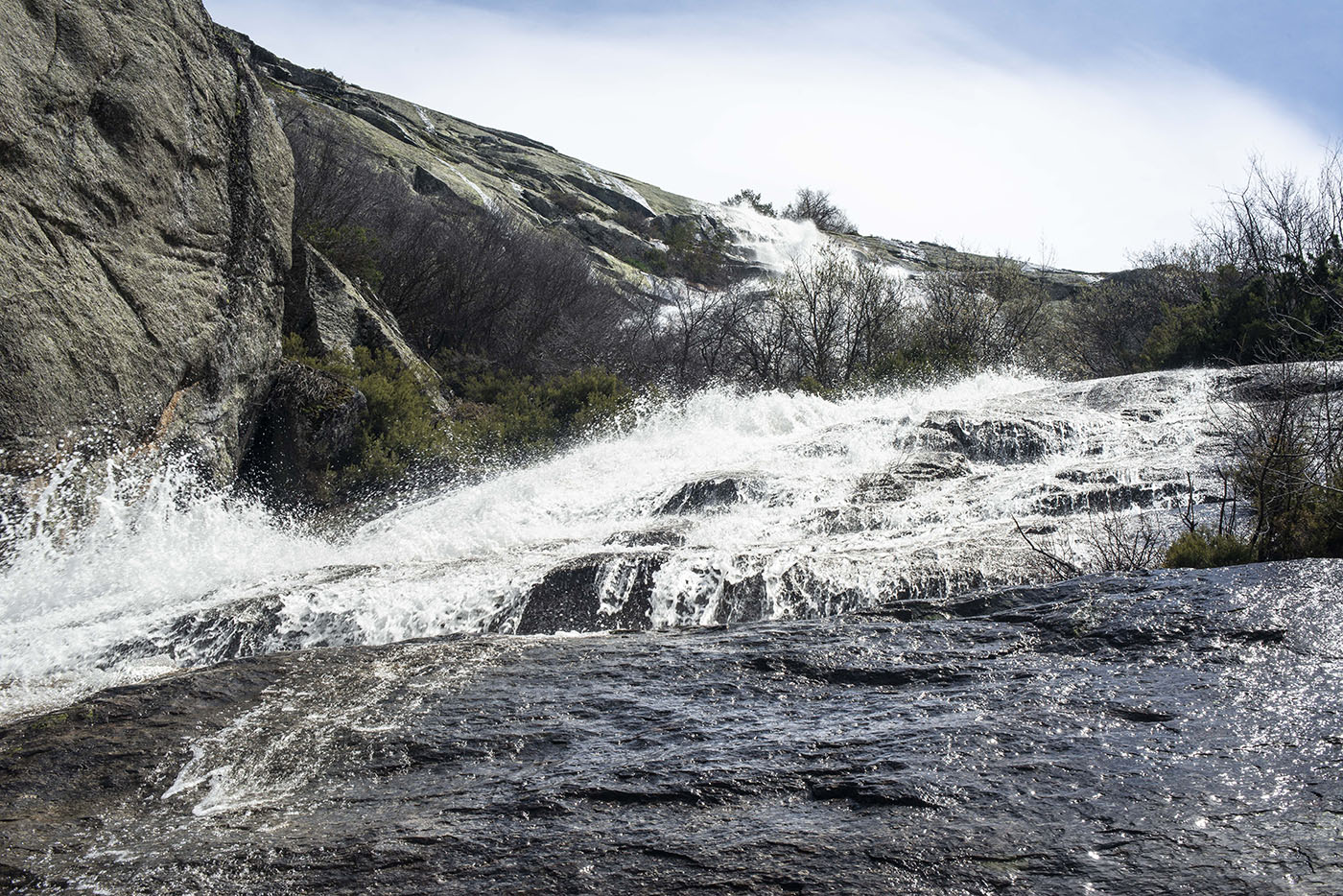 Cascadas de Sierra de Guadarrama: El Chorro Grande Cascadas de Sierra de Guadarrama: El Chorro Grande