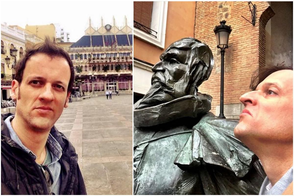 Haciendo un poco de turismo... Foto: Instagram. Haciendo un poco de turismo... Foto: Instagram.