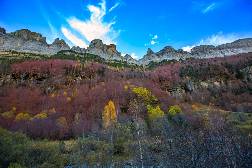 Vista panorámica de Ordesa. Foto: Shutterstock Vista panorámica de Ordesa. Foto: Shutterstock