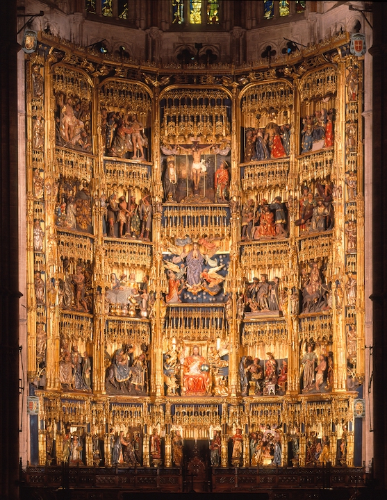 Retablo Mayor de la catedral de Oviedo. Retablo Mayor de la catedral de Oviedo.