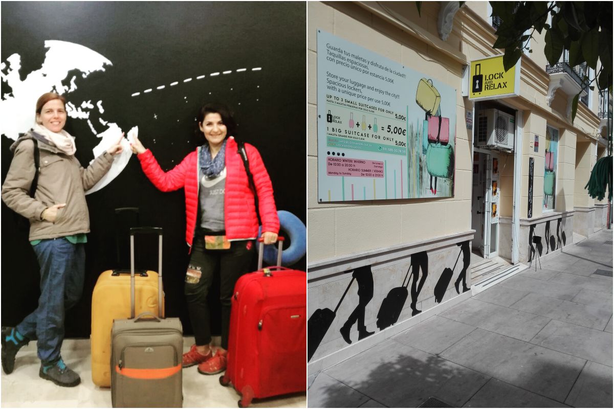 Clientes de Lock and Relax con las malestas y foto de la entrada al local. Clientes de Lock and Relax con las malestas y foto de la entrada al local.