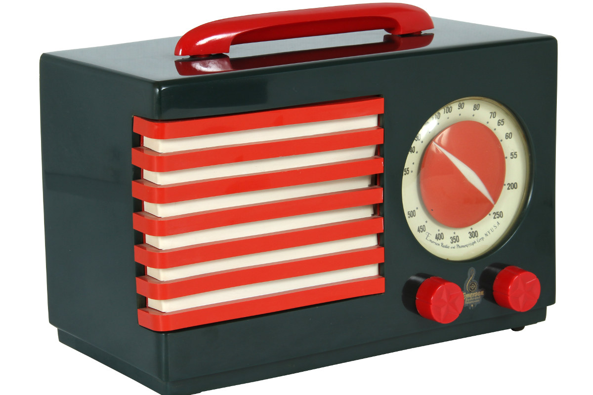 Radio Patriot, un diseño de 1940. Foto: MDF. Radio Patriot, un diseño de 1940. Foto: MDF.