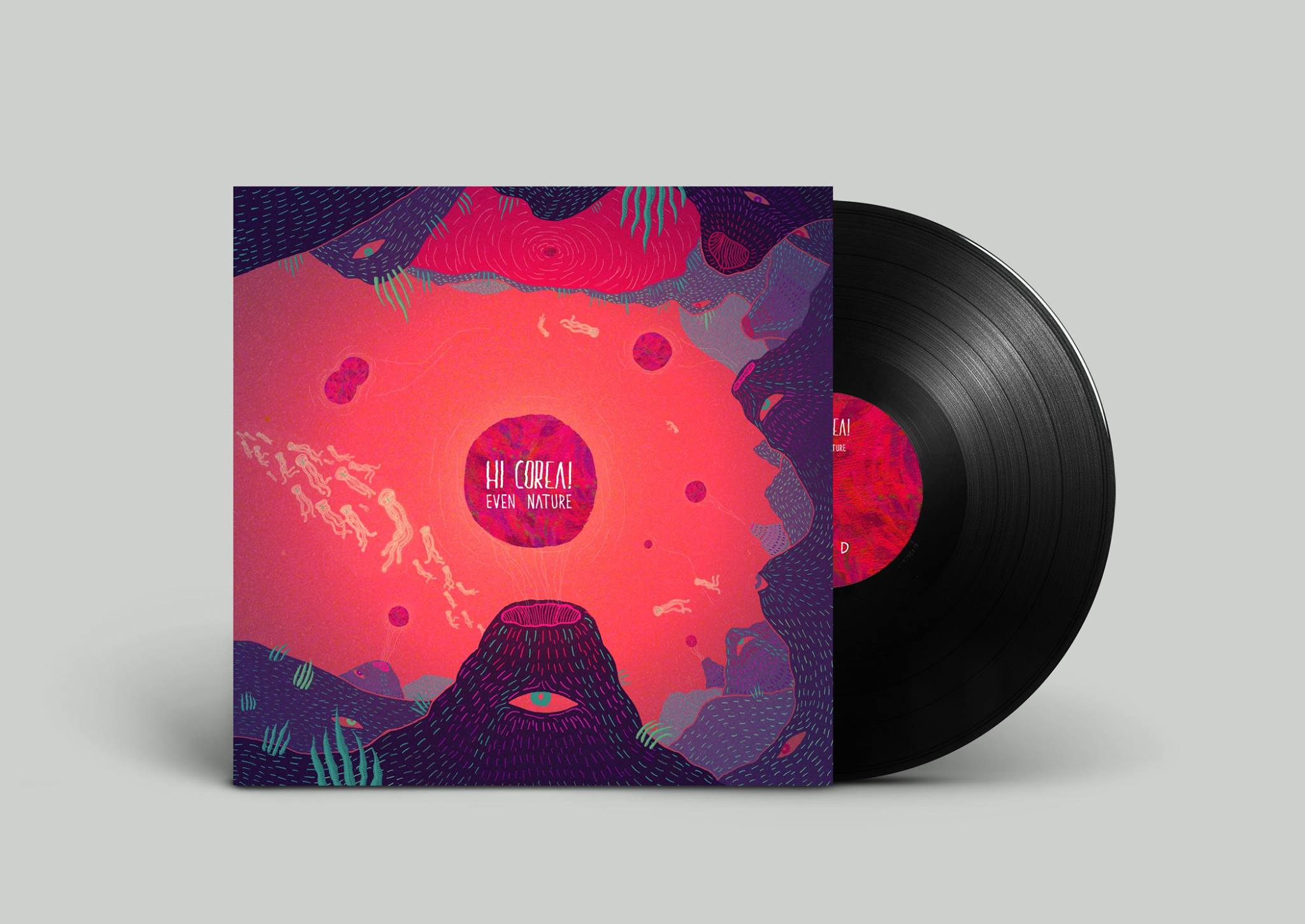 El vinilo de 'Even Nature' del grupo Hi Corea! El vinilo de 'Even Nature' del grupo Hi Corea!