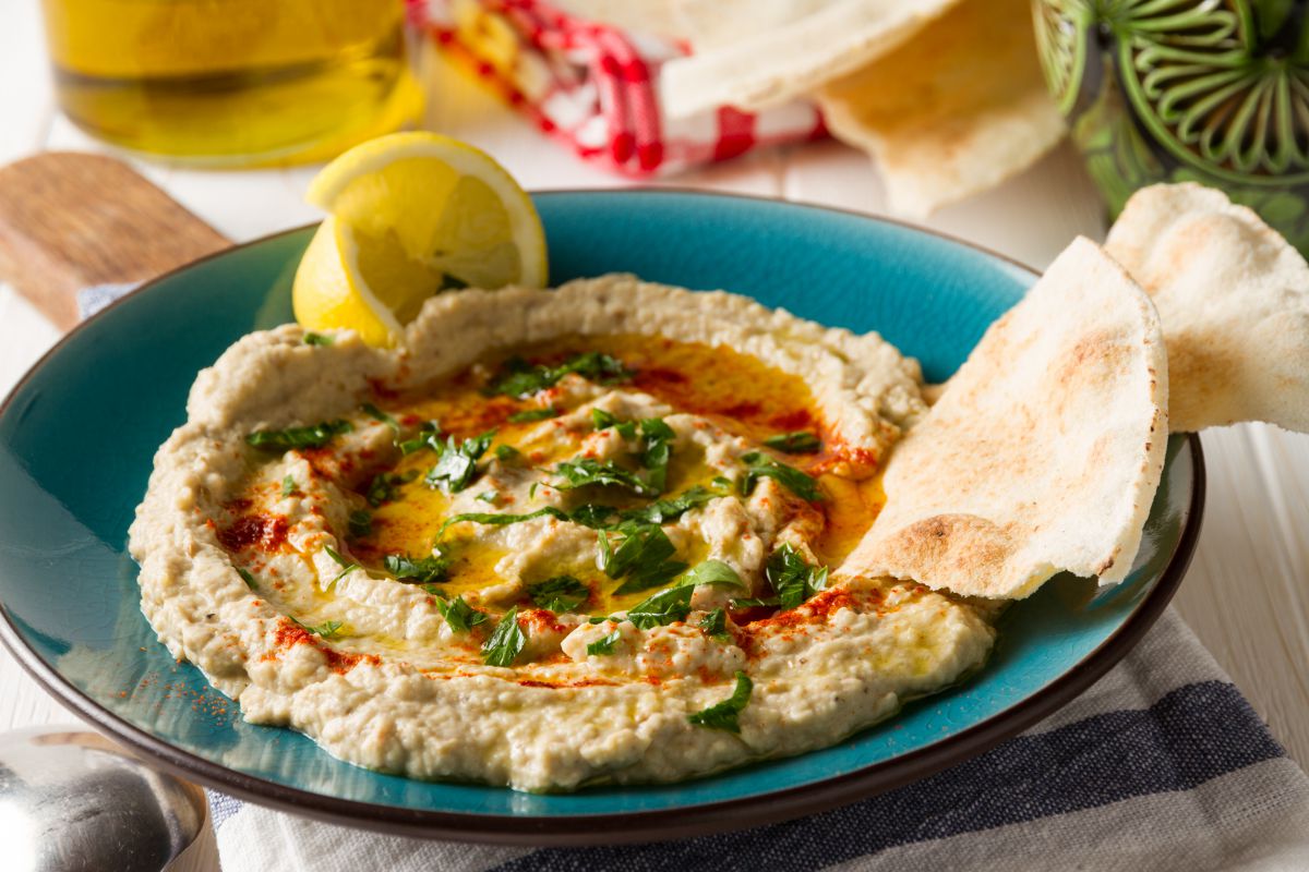 Berenjena ahumada para dipear. Foto: Shutterstock Berenjena ahumada para dipear. Foto: Shutterstock