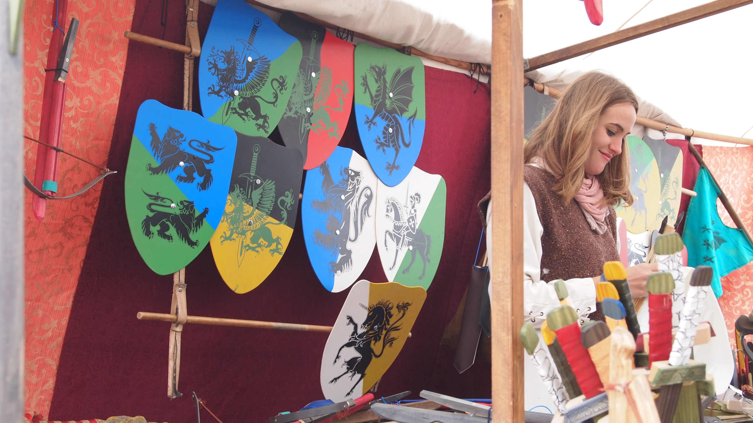 Un mercado medieval de los de verdad. Foto: Ismael Marinero. Un mercado medieval de los de verdad. Foto: Ismael Marinero.