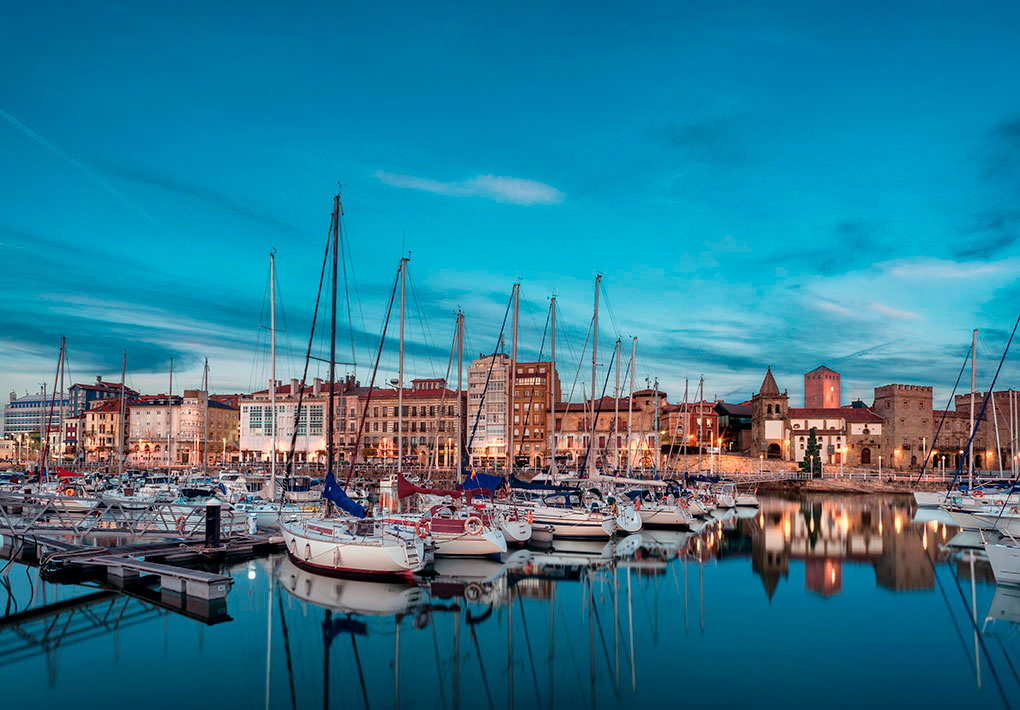 Puerto de Gijón. Foto: Shutterstock. Puerto de Gijón. Foto: Shutterstock.