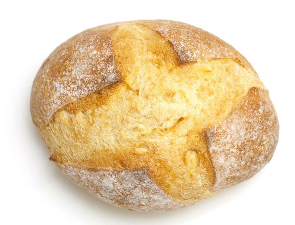 Pan candeal, la clásica hogaza. Pan candeal, la clásica hogaza.