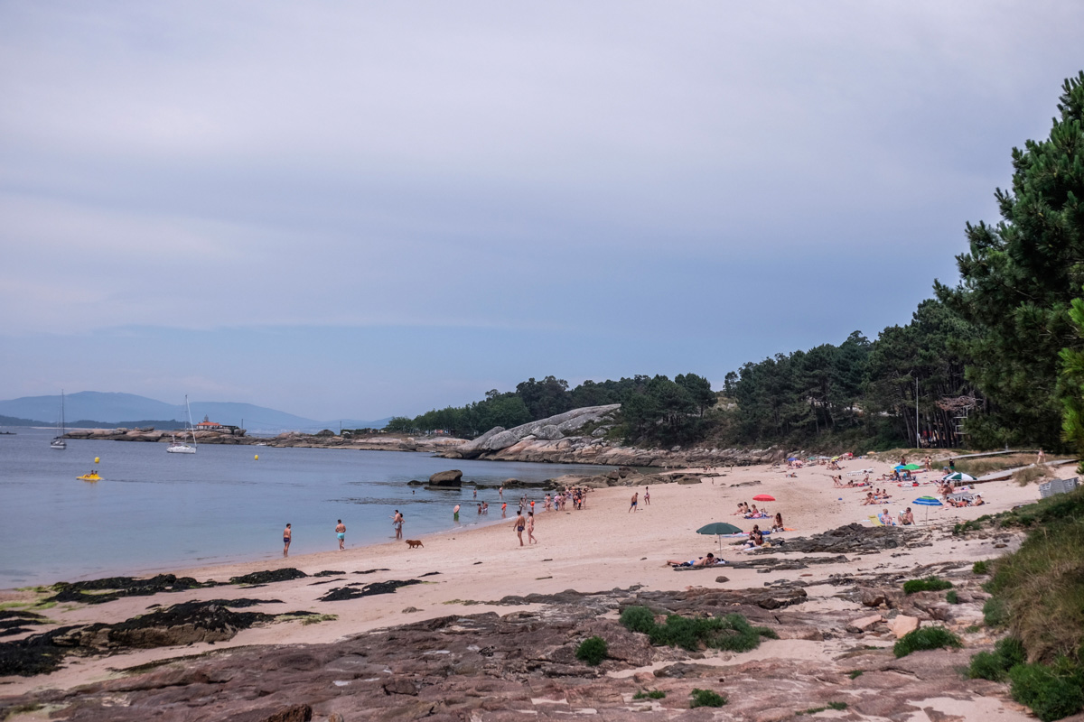 La Playa da Area da Secada, con su bandera azul, es de las favoritas de la isla La Playa da Area da Secada, con su bandera azul, es de las favoritas de la isla