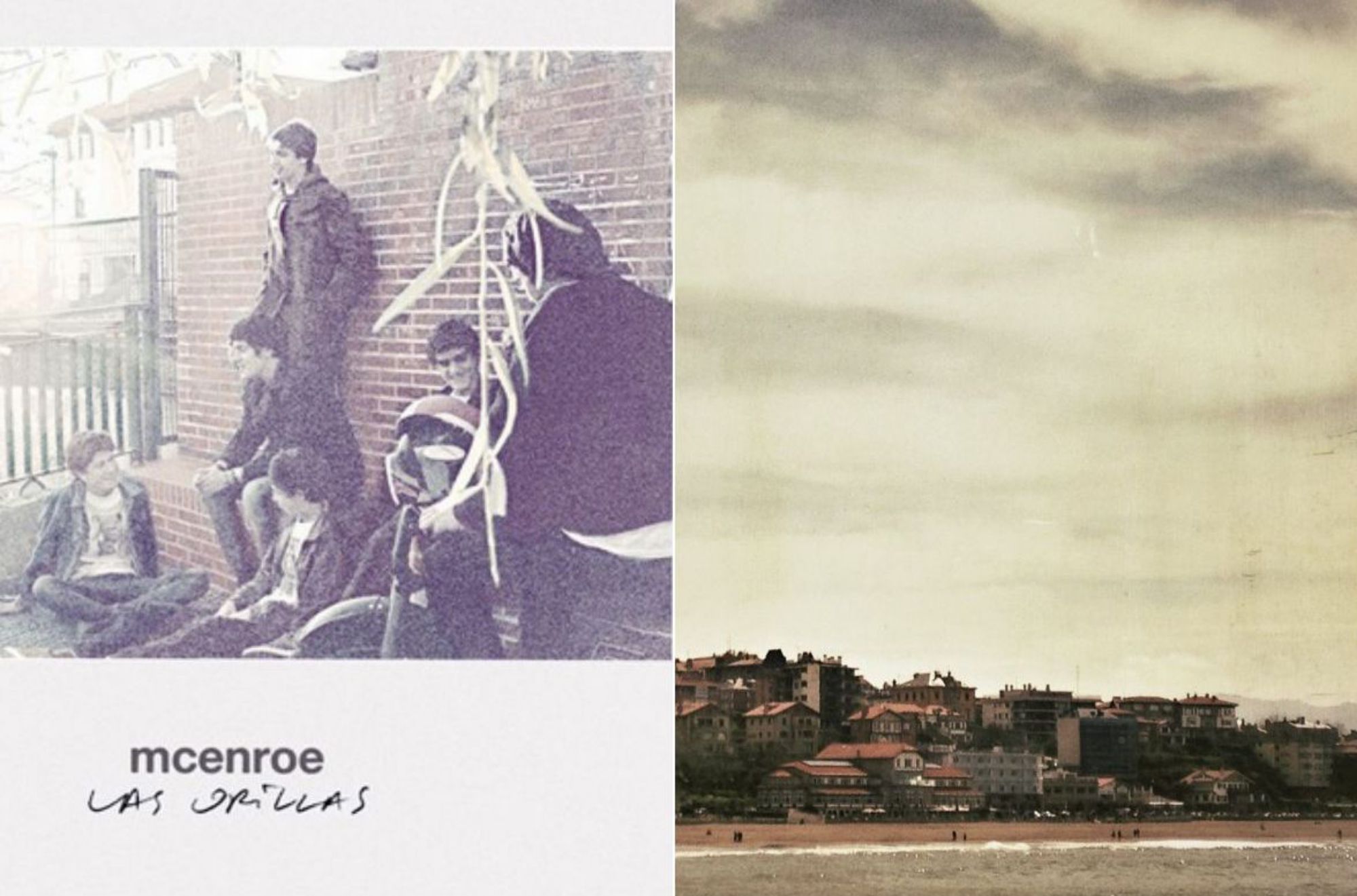La portada del disco con el que se consolida McEnroe y una vista del Puerto Viejo de Bilbao. Fotos: Facebook McEnroe. La portada del disco con el que se consolida McEnroe y una vista del Puerto Viejo de Bilbao. Fotos: Facebook McEnroe.
