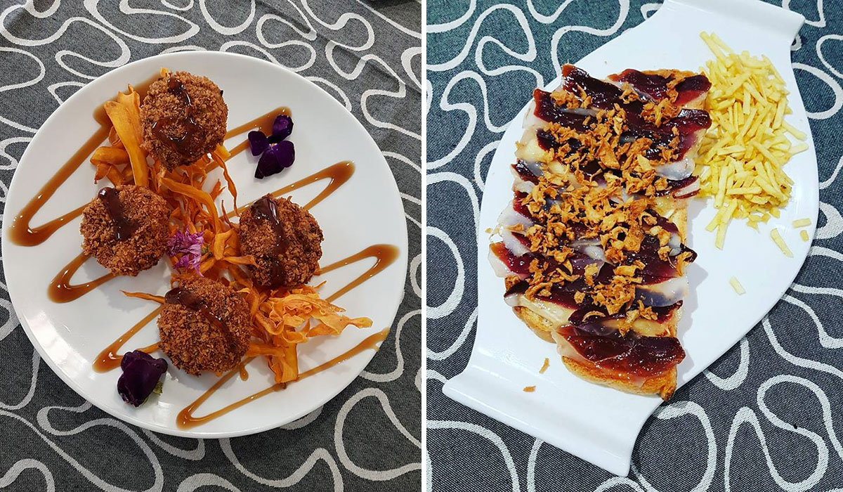 En 'Entre Vinos' lo mejor para acompañar la experiencia vinícola son sus tapas. | Facebook 'Entre Vinos' En 'Entre Vinos' lo mejor para acompañar la experiencia vinícola son sus tapas. | Facebook 'Entre Vinos'