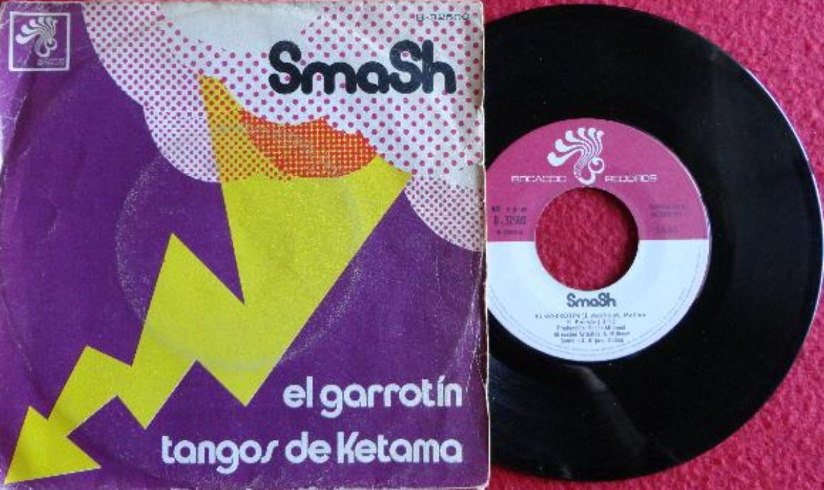 El single del Garrotín, hoy objeto de deseo. El single del Garrotín, hoy objeto de deseo.