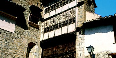 Portal de las Monjas, en Mirambel. Portal de las Monjas, en Mirambel.
