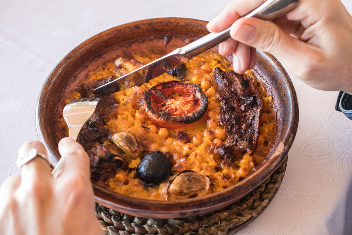 El arroz al horno de leña se sigue preparando como antaño en el 'Bergamonte'. El arroz al horno de leña se sigue preparando como antaño en el 'Bergamonte'.