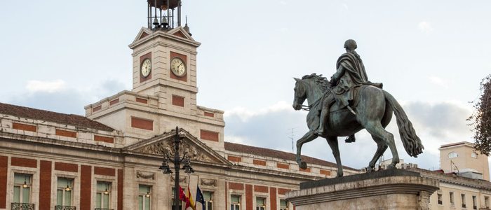 Real Casa de Correos, Madrid. Real Casa de Correos, Madrid.