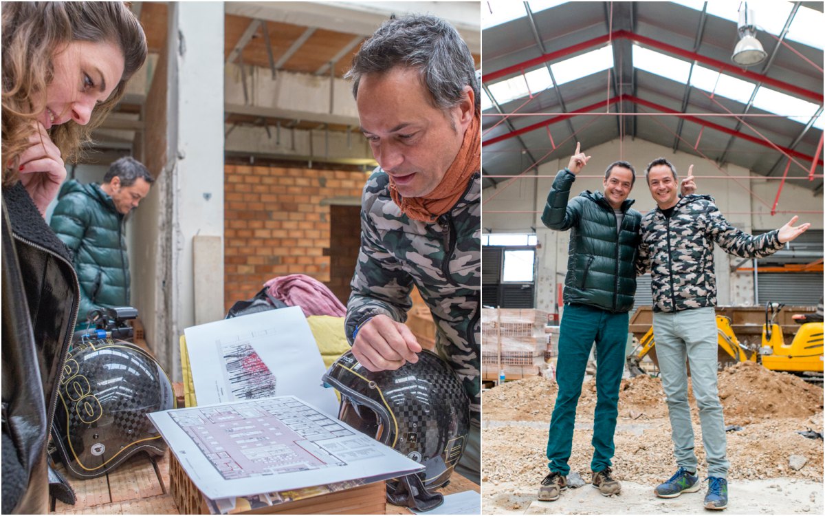 María Ritter, directora de Guía Repsol, visitando las obras el pasado mes de febrero. María Ritter, directora de Guía Repsol, visitando las obras el pasado mes de febrero.