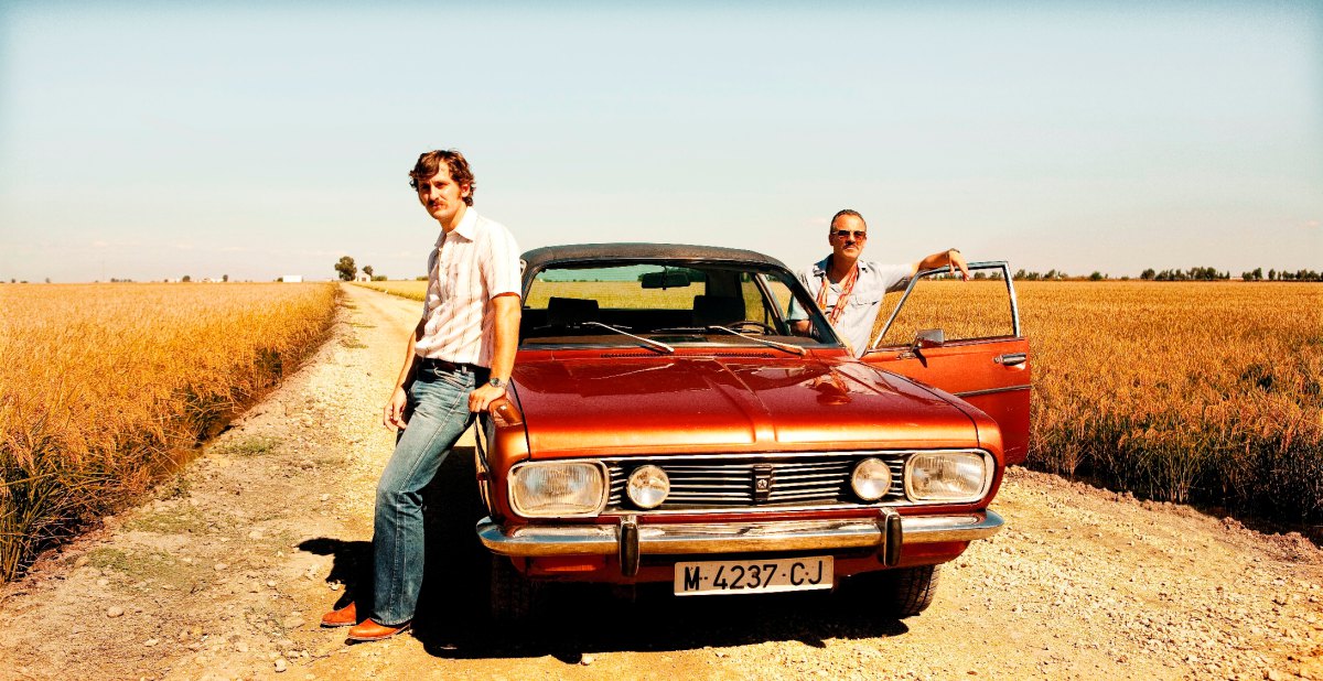Raúl junto a Javier Gutiérrez en la película 'Isla Mínima'. Foto: D.R. Raúl junto a Javier Gutiérrez en la película 'Isla Mínima'. Foto: D.R.