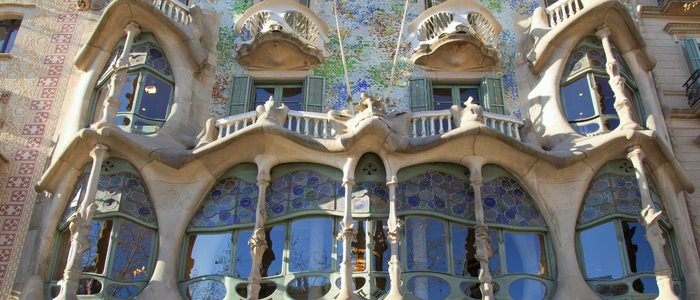 Casa Batlló en Barcelona. Casa Batlló en Barcelona.