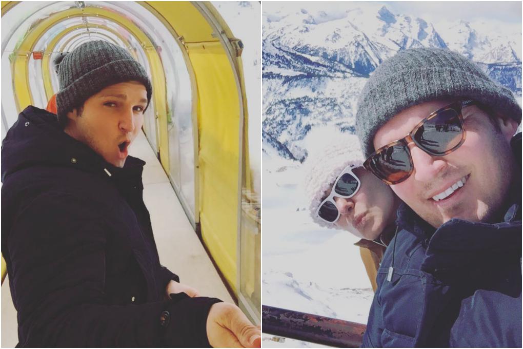 Esquiando con su pareja en los Pirineos y un plato de uno de sus restaurantes favoritos, 'Silk & Soya'. Fotos: Instagram. Esquiando con su pareja en los Pirineos y un plato de uno de sus restaurantes favoritos, 'Silk & Soya'. Fotos: Instagram.