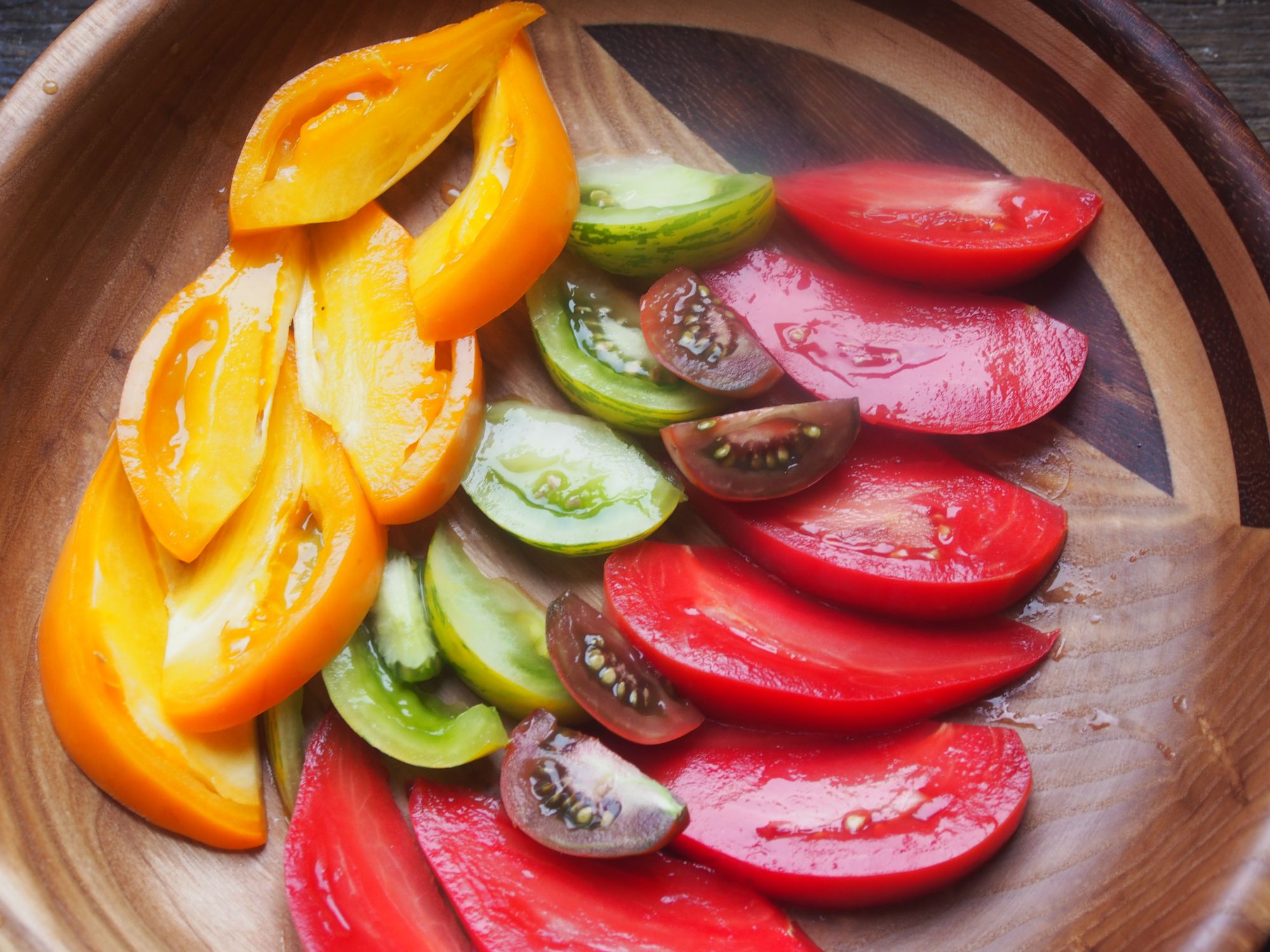 Tomates de diversos colores Tomates de diversos colores