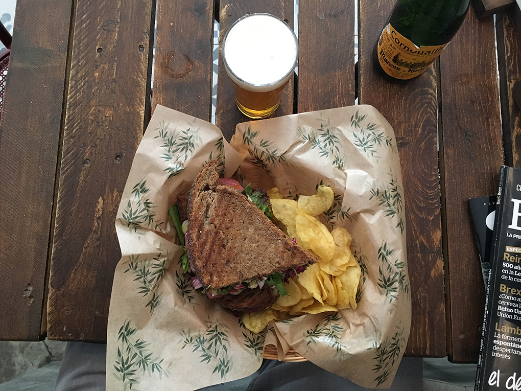 Todo tiene un toque americano en los platos de 'The Toast Tavern'. Foto: Luis Blasco. Todo tiene un toque americano en los platos de 'The Toast Tavern'. Foto: Luis Blasco.