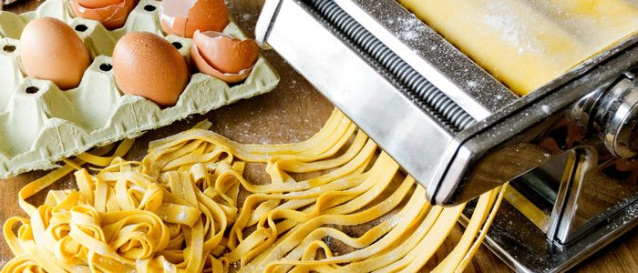 Máquina de pasta fresca. Máquina de pasta fresca.