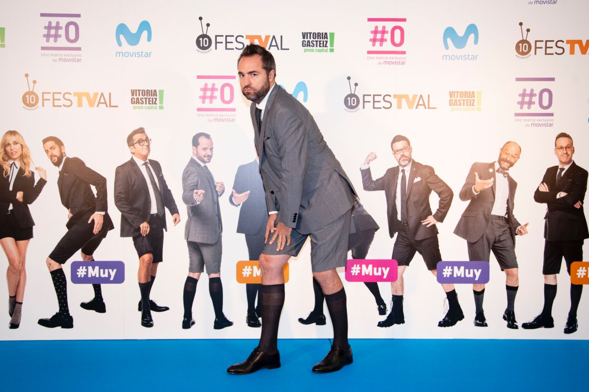 En un 'photocall' haciendo de las suyas. Foto: Instagram. En un 'photocall' haciendo de las suyas. Foto: Instagram.