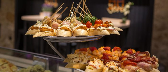 Tapas en el restaurante Jero. Tapas en el restaurante Jero.