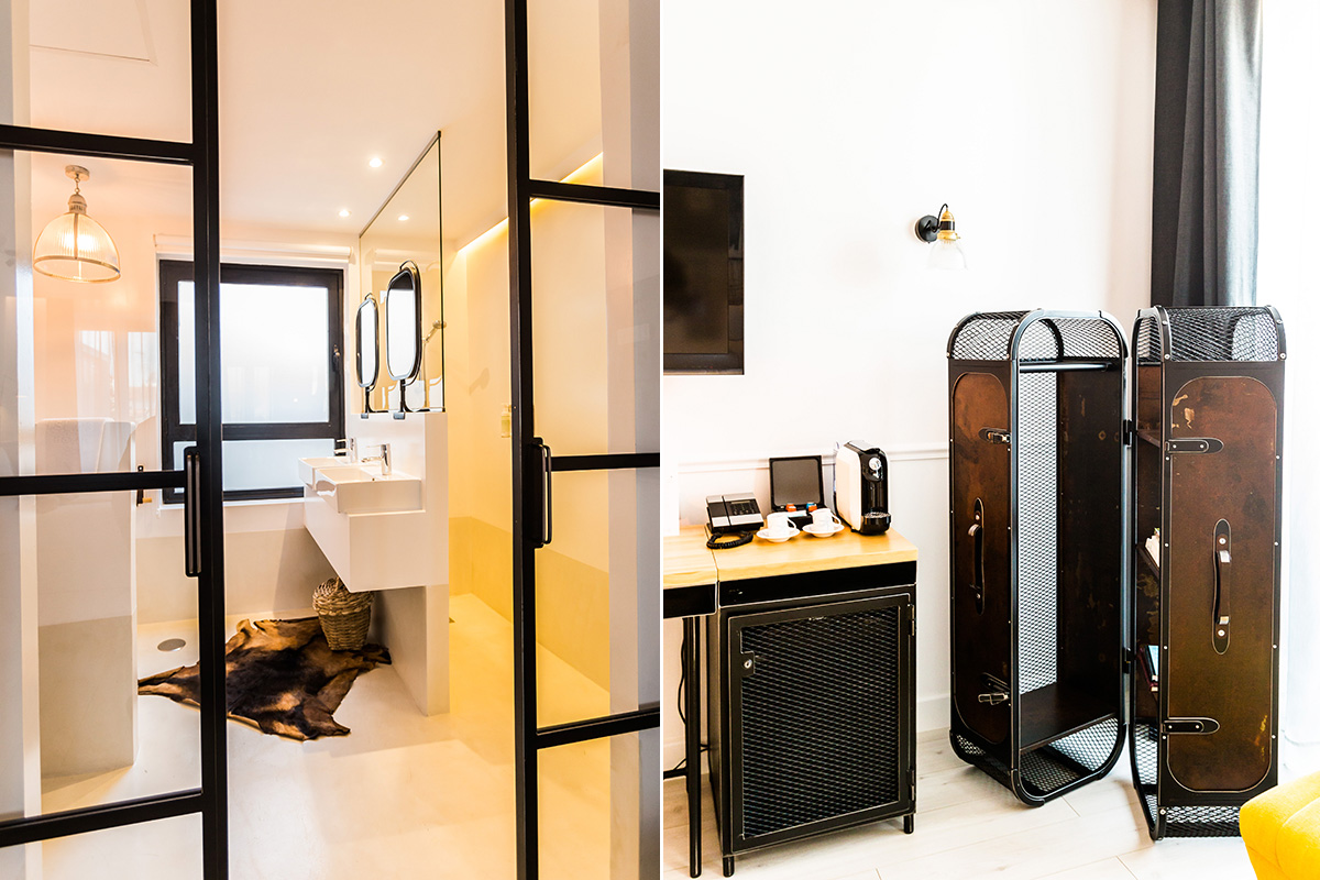 Detalles de las habitaciones que tan bien evocan viajes: este u otro. Detalles de las habitaciones que tan bien evocan viajes: este u otro.