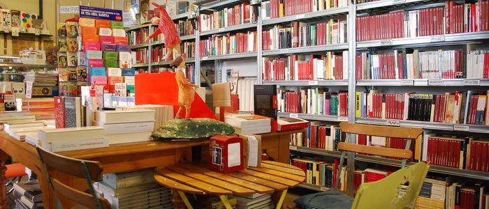 Librería La Fugitiva, Madrid. Librería La Fugitiva, Madrid.