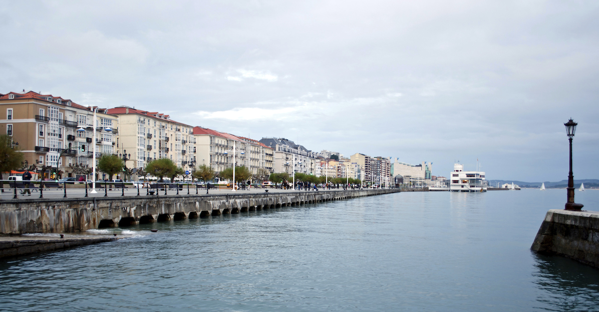 Panorámica de Santander. Panorámica de Santander.