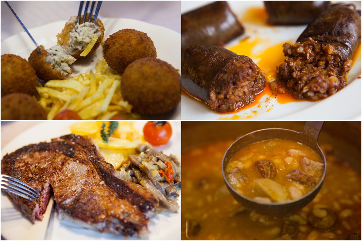 Para darse un buen homenaje 'gastro' en plena sierra del Guadarrama. Para darse un buen homenaje 'gastro' en plena sierra del Guadarrama.