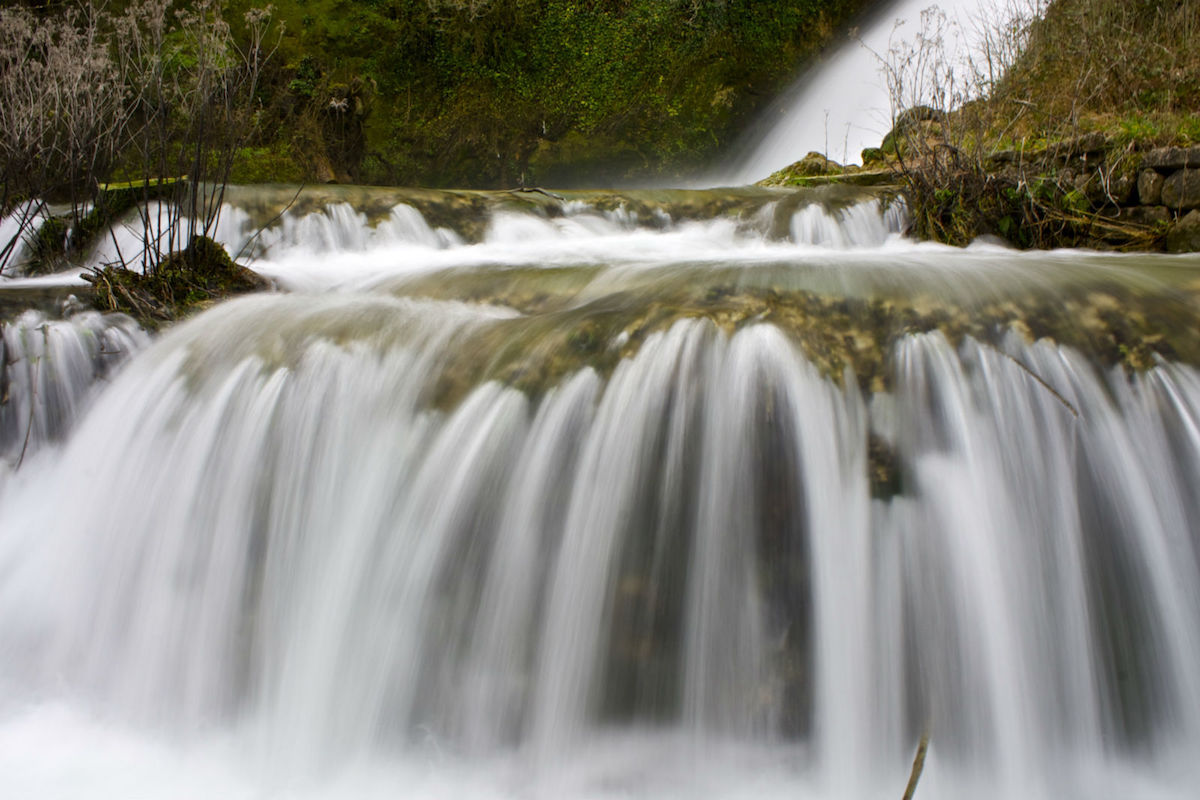 Cascada de Orbaneja del Castillo. Foto: Xavier. Flickr. Cascada de Orbaneja del Castillo. Foto: Xavier. Flickr.