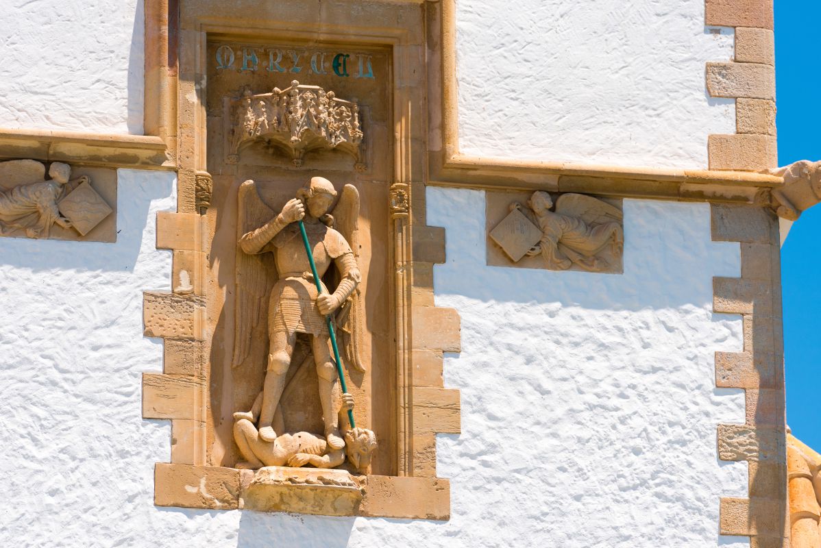 Detalle del Palacio de Maricel, en Sitges. Foto: Shutterstock. Detalle del Palacio de Maricel, en Sitges. Foto: Shutterstock.