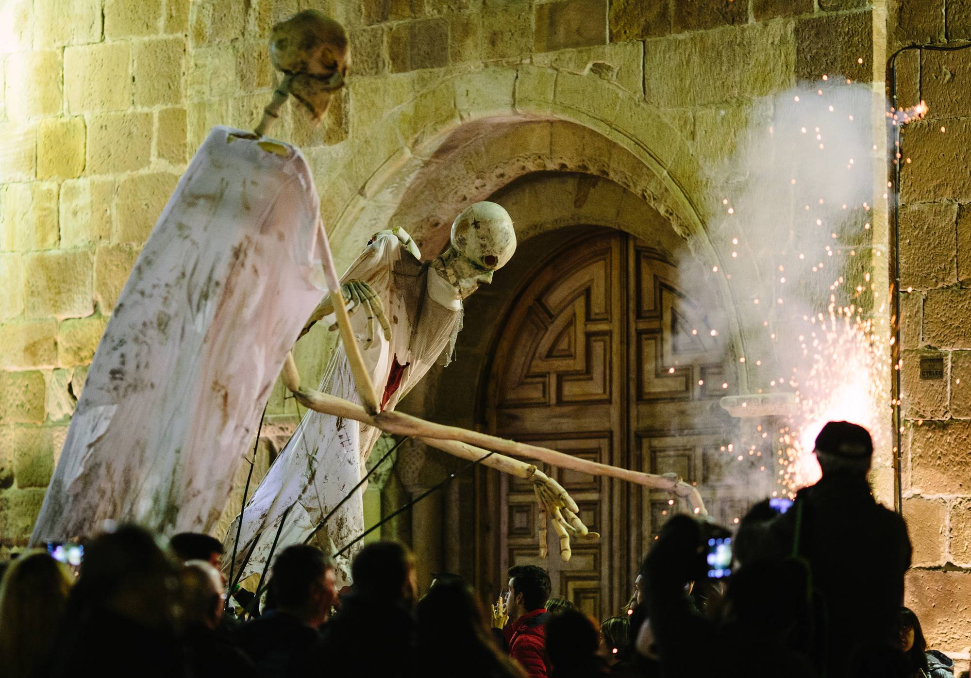 El ritual soriano está inspirada en la leyenda 'El monte de las ánimas', de Bécquer. Foto: Concha Ortega El ritual soriano está inspirada en la leyenda 'El monte de las ánimas', de Bécquer. Foto: Concha Ortega