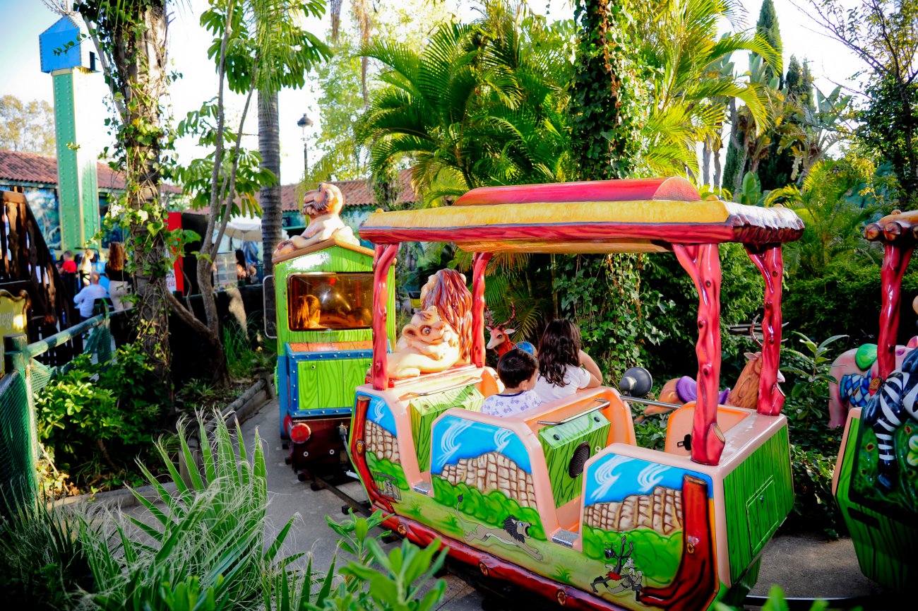 Parque Tívoli - Tren de la Jungla Parque Tívoli - Tren de la Jungla