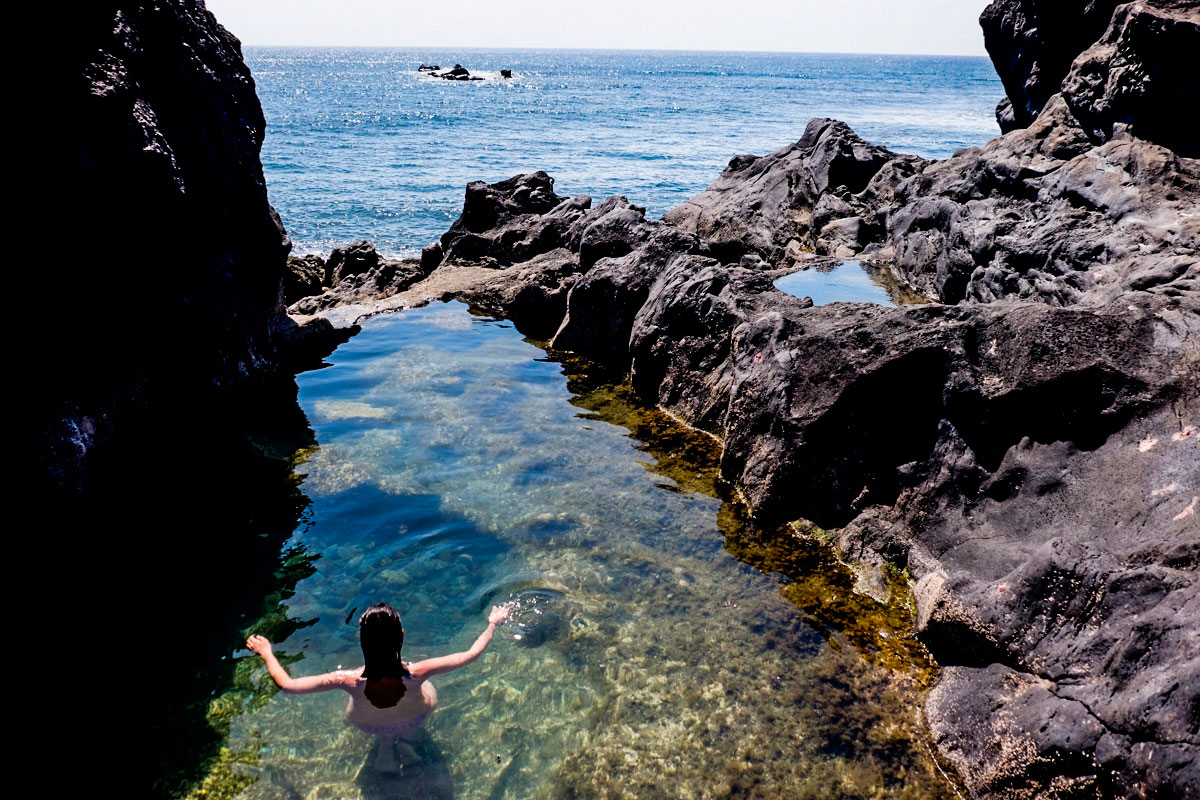 En el pueblito de El Golfo se encuentran este tipo de lugares para bajarse del mundo. En el pueblito de El Golfo se encuentran este tipo de lugares para bajarse del mundo.